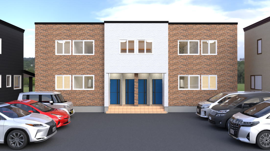 収益物件・アパート　木造２階建てアパート　賃貸